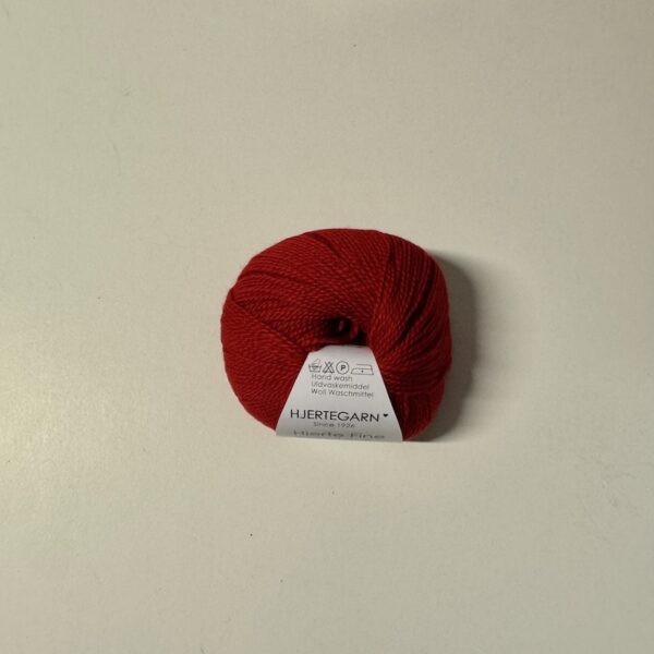 Hjerte Fine - 450 Rød