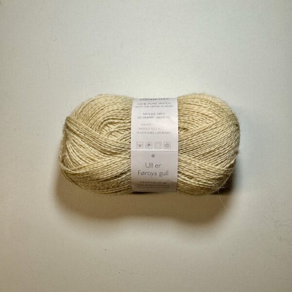 Faroese Yarn Nm 6 0/2  - White