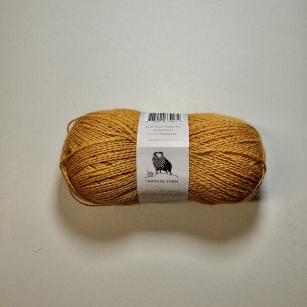 Faroese Yarn Nm 6 0/2  - Yellow